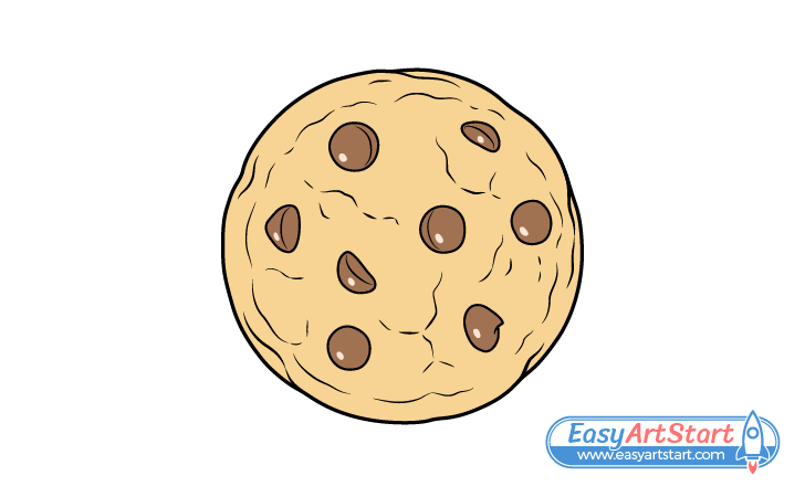 cookie drawing color