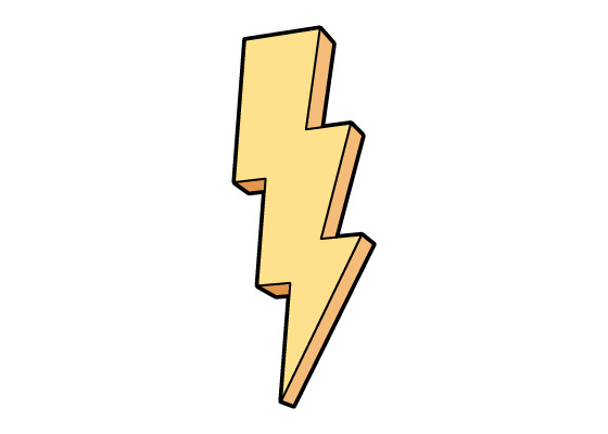 lightning drawing tutorial