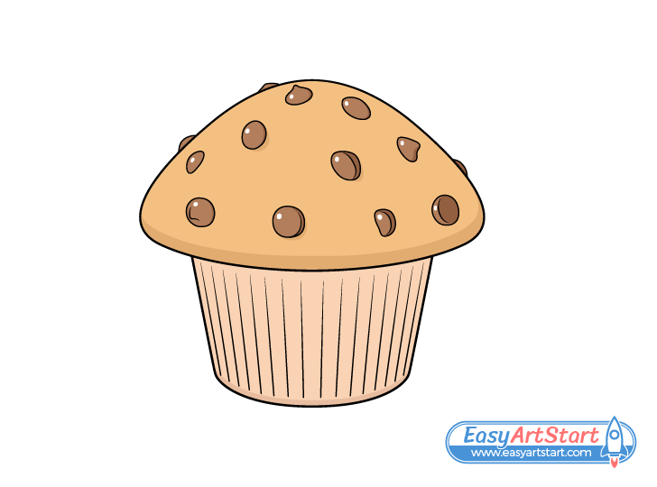 muffin drawing