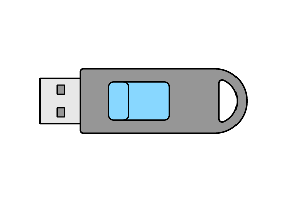 USB stick drawing tutorial