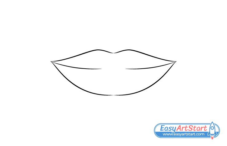 lips mouth opening drawing