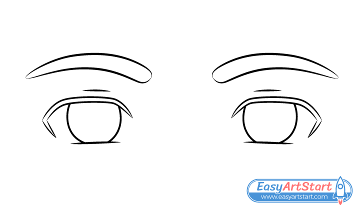 eyes eyebrows drawing