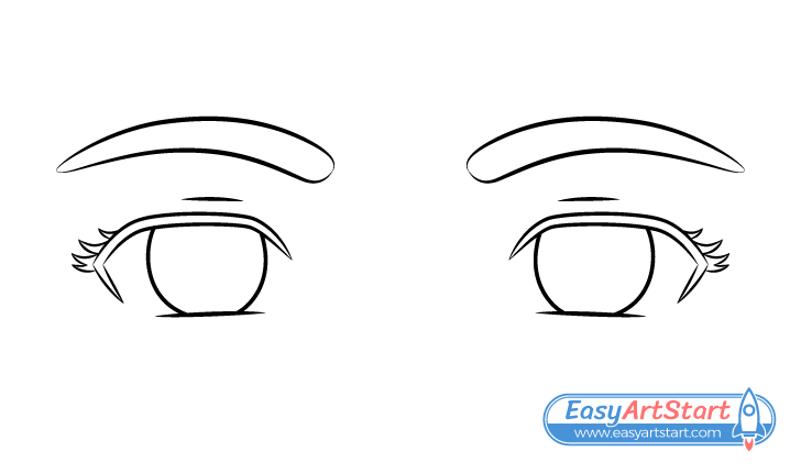 eyes lashes drawing